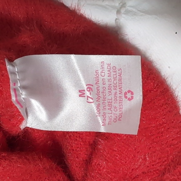 No Boundaries Long Pile Soft Knit Sweater Long Sleeve V Neck Pullover Medium - Picture 5 of 5